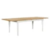 Westcott Oak Painted 8-10 Seat Extending Dining Table