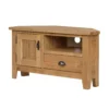 Hocombe Corner TV Stand - Oak -Home Furniture 12914671 3484933241666364