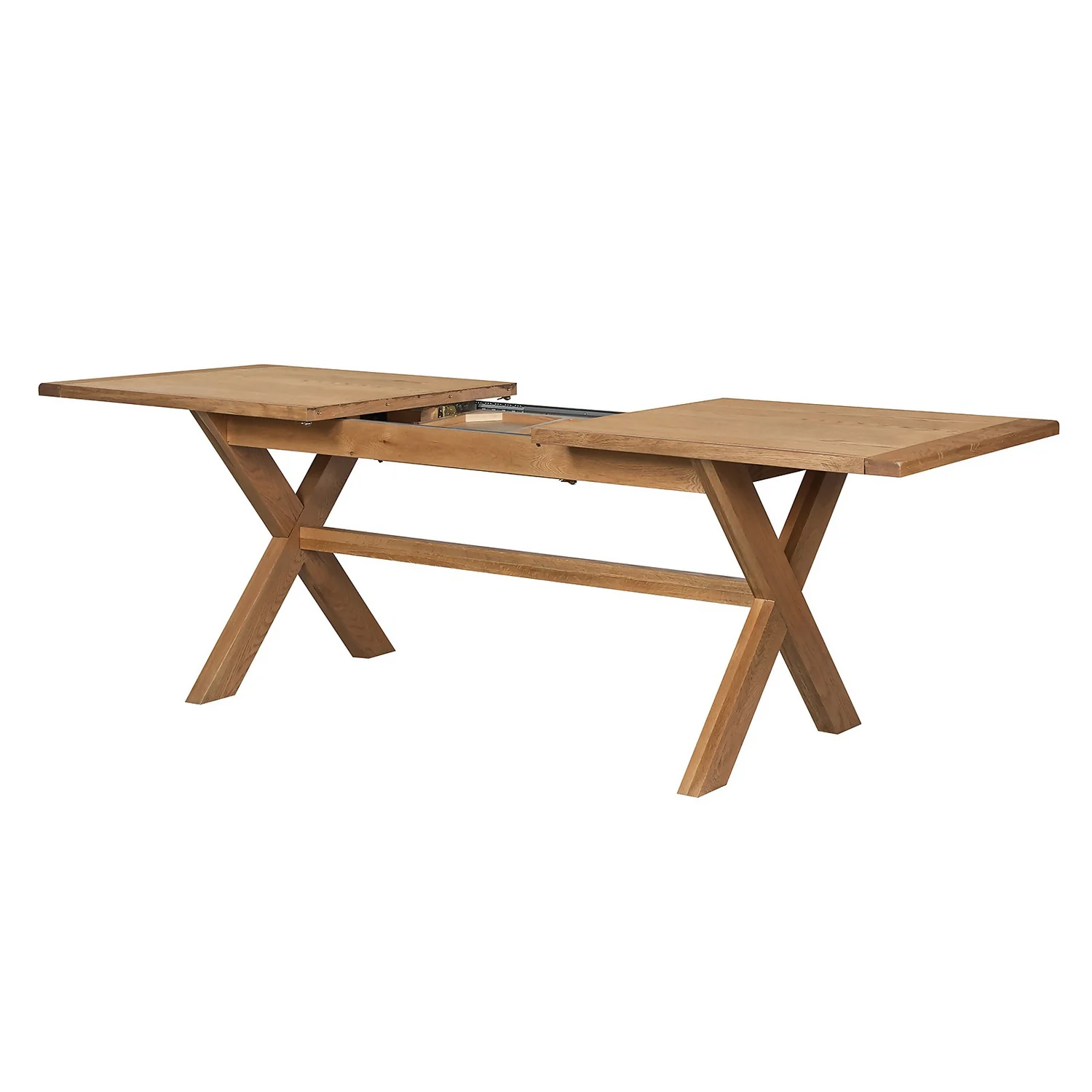 Hocombe 8-10 Seat Extending Dining Table - Oak 7 Hocombe 8-10 Seat Extending Dining Table - Oak - Image 5