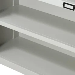 Ashstead Shoe Cupboard - Oak & Ivory -Home Furniture 12917100 1514901115973407