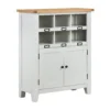 Ashstead Shoe Cupboard - Oak & Ivory 2 Ashstead Shoe Cupboard - Oak & Ivory -Home Furniture 12917100 8075036938118295