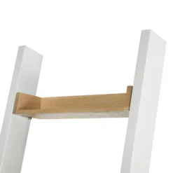 Ashstead Ladder Shelf - Oak & Ivory -Home Furniture 12917109 1154897161990726