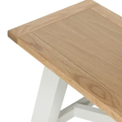 Ashstead Bench - Oak & Ivory 18 Ashstead Bench - Oak & Ivory -Home Furniture 12917114 1154897161579243