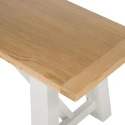 Ashstead Bench - Oak & Ivory 17 Ashstead Bench - Oak & Ivory -Home Furniture 12917114 2094897161538821