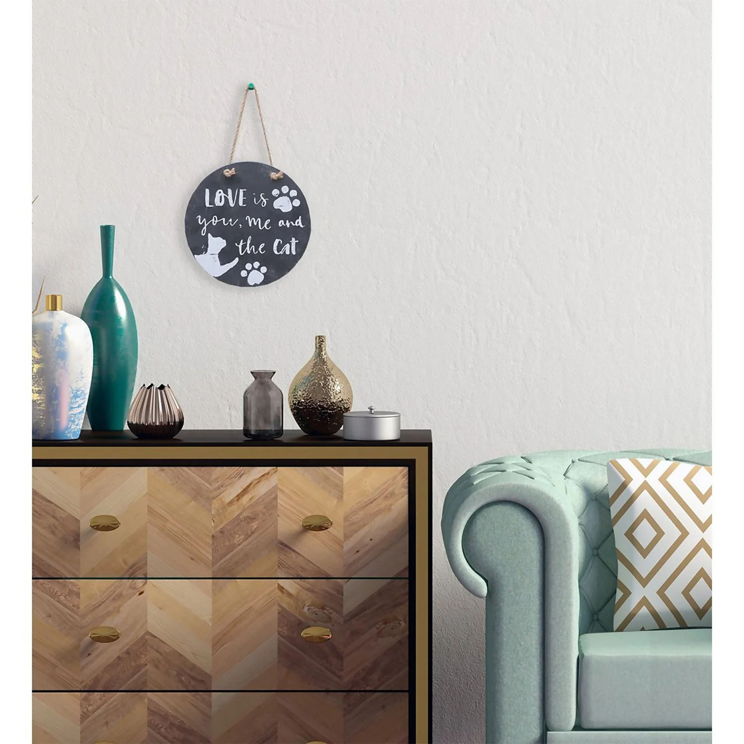 Cat Plaque 4 Cat Plaque - Image 2