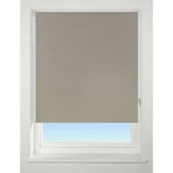 Taupe Blackout Roller Blind - 120cm