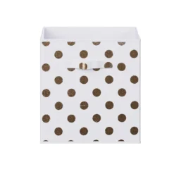 Living Elements Compact Cube Foil Spot Insert - White & Gold -Home Furniture 12932945 6944887875943942