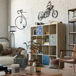 Clever Cube Velvet Geometric Insert - Navy & Gold 8 Clever Cube Velvet Geometric Insert - Navy & Gold -Home Furniture 12932950 5294887876692979