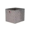 Clever Cube Quilted Velvet Insert - Grey -Home Furniture 12932957 1064900282390692