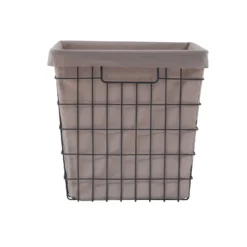 Clever Cube Wire Insert Charcoal Storage Basket 7 Clever Cube Wire Insert Charcoal Storage Basket -Home Furniture 12932961 6854916614008288