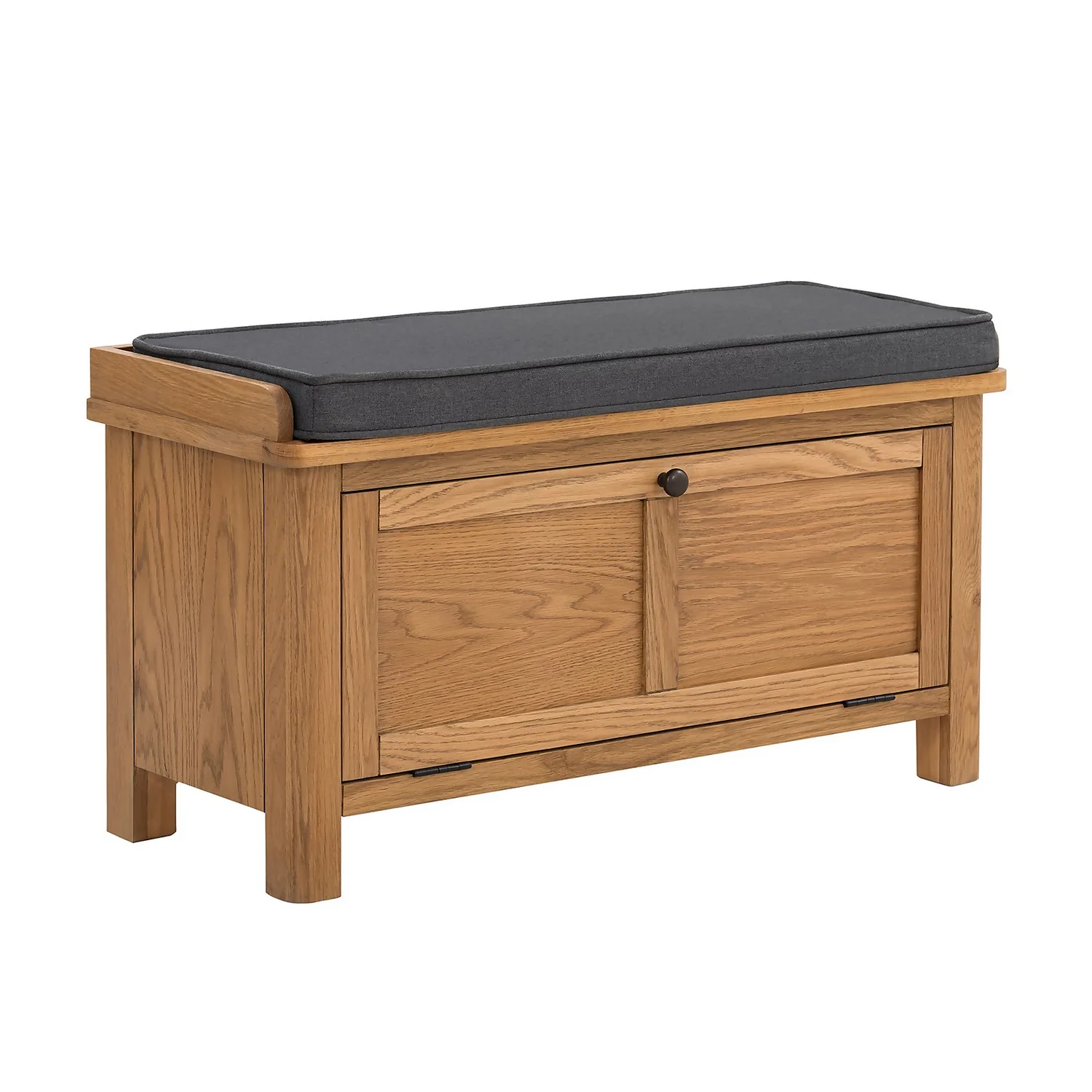 Norbury Hallway Bench - Oak 3 Norbury Hallway Bench - Oak