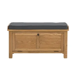 Norbury Hallway Bench - Oak 15 Norbury Hallway Bench - Oak -Home Furniture 12940842 1494898190113376