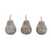 Set Of 3 Fruit Ornament -Home Furniture 12940877 3614893871599987