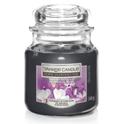 Yankee Candle Home Inspiration Scented Candle - Medium Jar - Midnight Magnolia