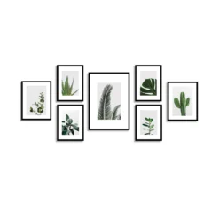 Set Of Gallery Frames 7pcs Black