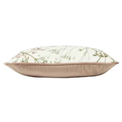 Gypsophila Print Cushion - 43x43cm - Olive -Home Furniture 12969608 1364909089297288