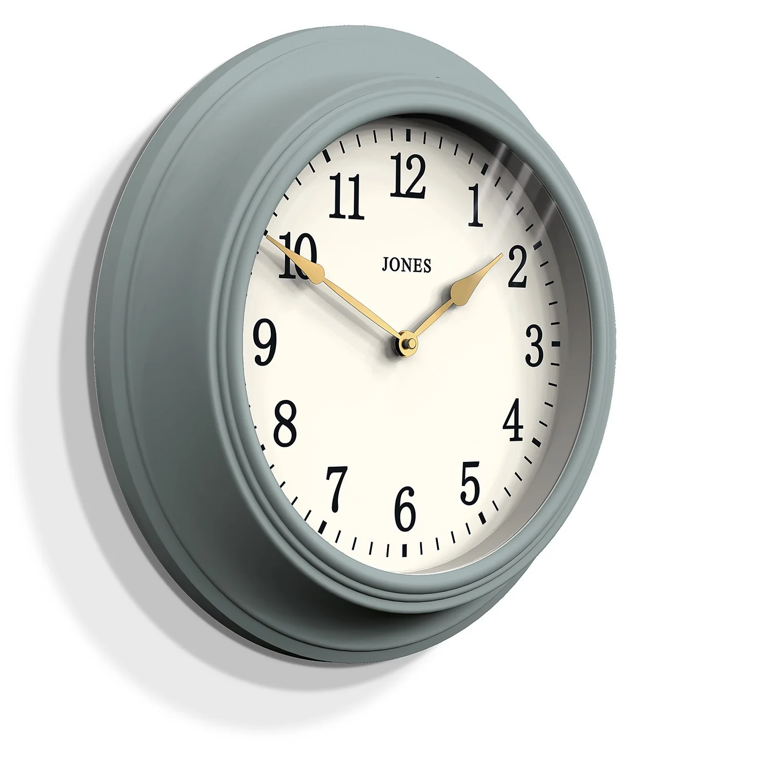 None Jones Cocktail Wall Clock - Duck Egg 4 None Jones Cocktail Wall Clock - Duck Egg - Image 2