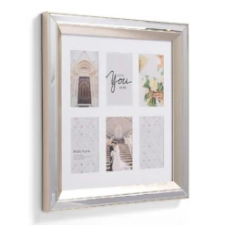 Bevelled Mirror Multi Frame Silver. -Home Furniture 13027967 4344930895959272