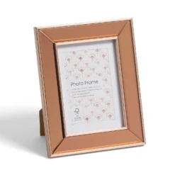 Bevelled Photo Frame - 6x4in - Rose Gold -Home Furniture 13027999 2064930895967390
