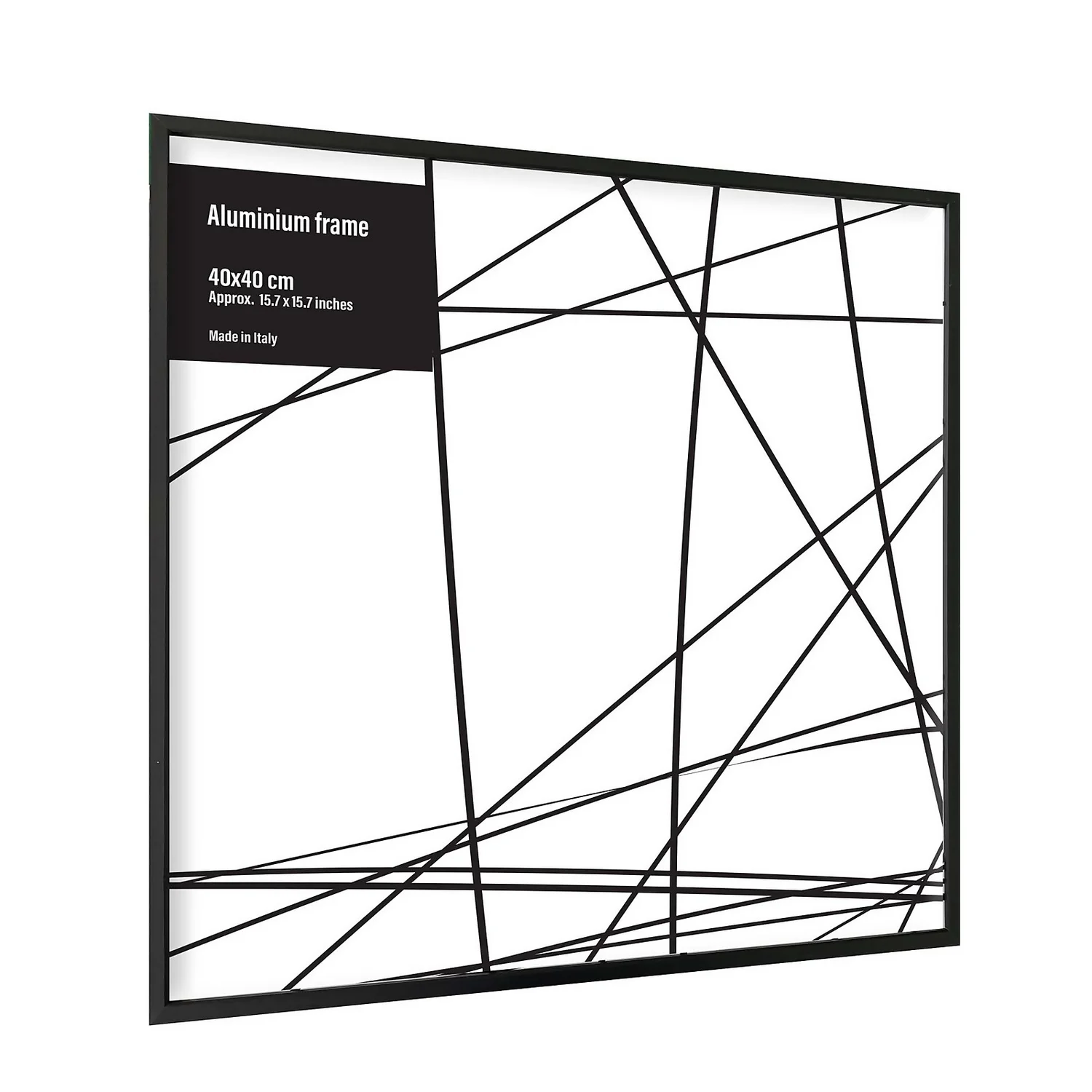 Aluminium Photo Frame - 40x40cm - Black 3 Aluminium Photo Frame - 40x40cm - Black