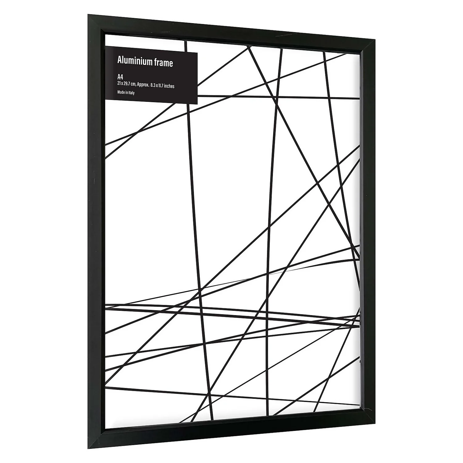 Aluminium Photo Frame - A4 - Black 3 Aluminium Photo Frame - A4 - Black