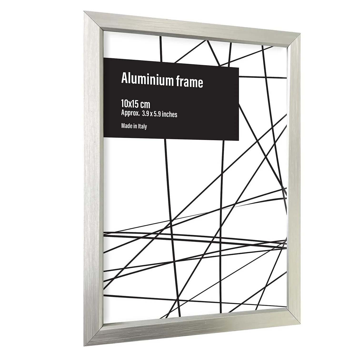 Aluminium Photo Frame - Set Of 2 10x15cm - Silver 3 Aluminium Photo Frame - Set Of 2 10x15cm - Silver
