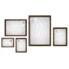 Wood Photo Frame - Set Of 5 - Walnut -Home Furniture 13035785 1684929573124164