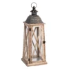 Large Wooden Lantern - Oak -Home Furniture 13036254 3704894567819137