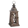 Small Wooden Lantern - Walnut -Home Furniture 13036256 6854894567931109