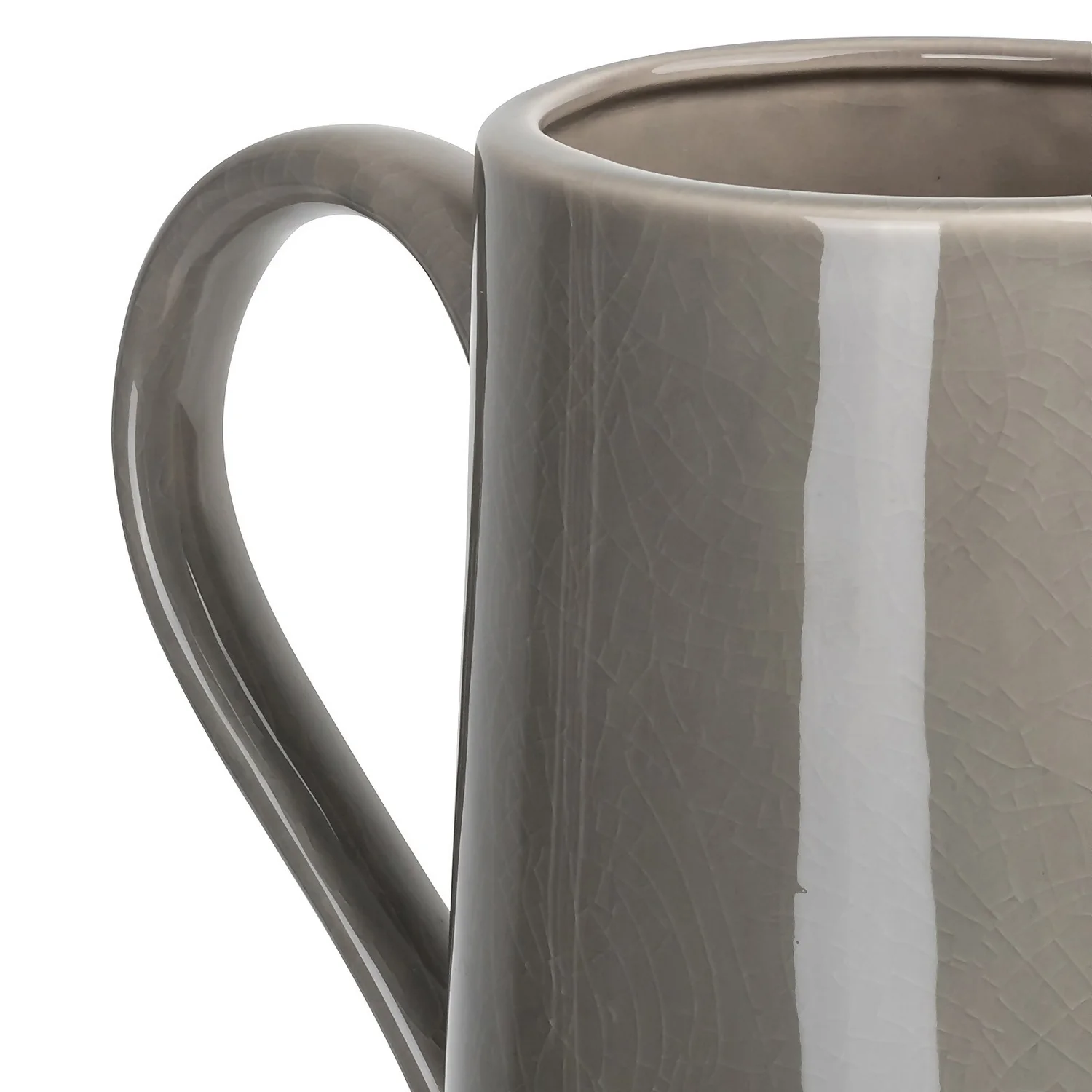 Crackle Effect Jug - Flint 6 Crackle Effect Jug - Flint - Image 4