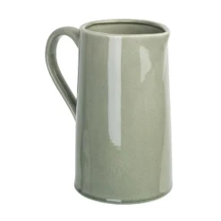 Crackle Effect Jug - Sage -Home Furniture 13036265 6564894568143182