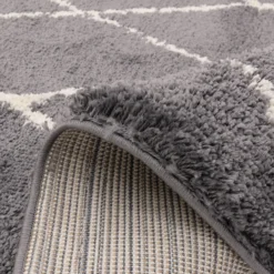 Moroccan Diamond Rug - Charcoal - 120x170cm -Home Furniture 13112202 1314874880947637