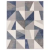 Carved Geo Rug - Denim - 120x170cm 2 Carved Geo Rug - Denim - 120x170cm -Home Furniture 13112206 2004874879784189
