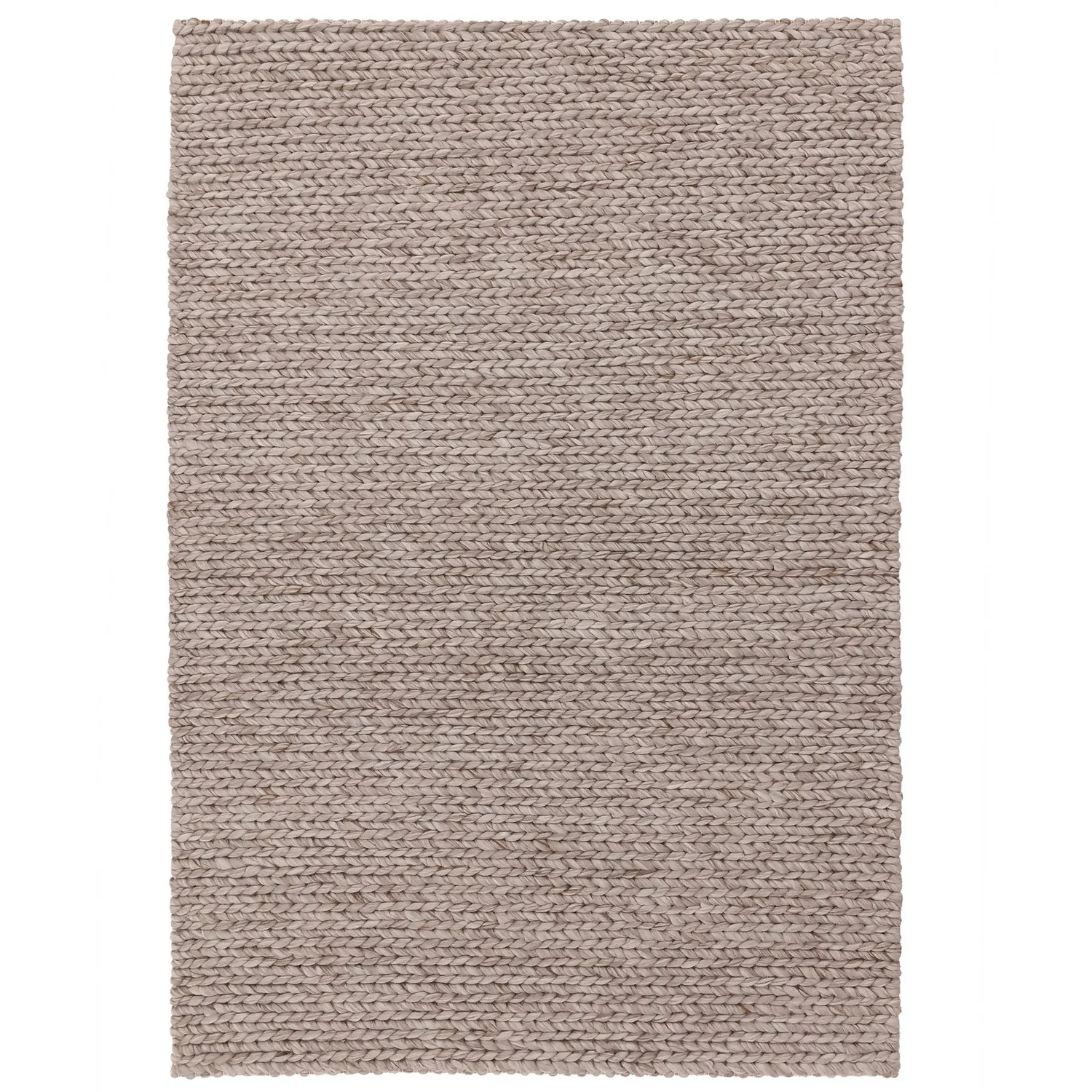 Plaited Wool Rug - Natrual - 160x230cm 3 Plaited Wool Rug - Natrual - 160x230cm