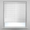 50mm Faux Wood Venetian Blind - 120cm - White -Home Furniture 13123203 4924939189547928