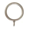 Satin Steel 16/19mm Metal Curtain Rings -Home Furniture 13123208 3624944104046150