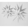 House Beautiful Wall Hanging Paper Star - Set Of 2 - Silver -Home Furniture 13131163 1754910122907511