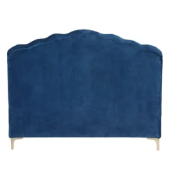 Sophia Scallop Double Bed - Navy -Home Furniture 13163858 2004918700814813