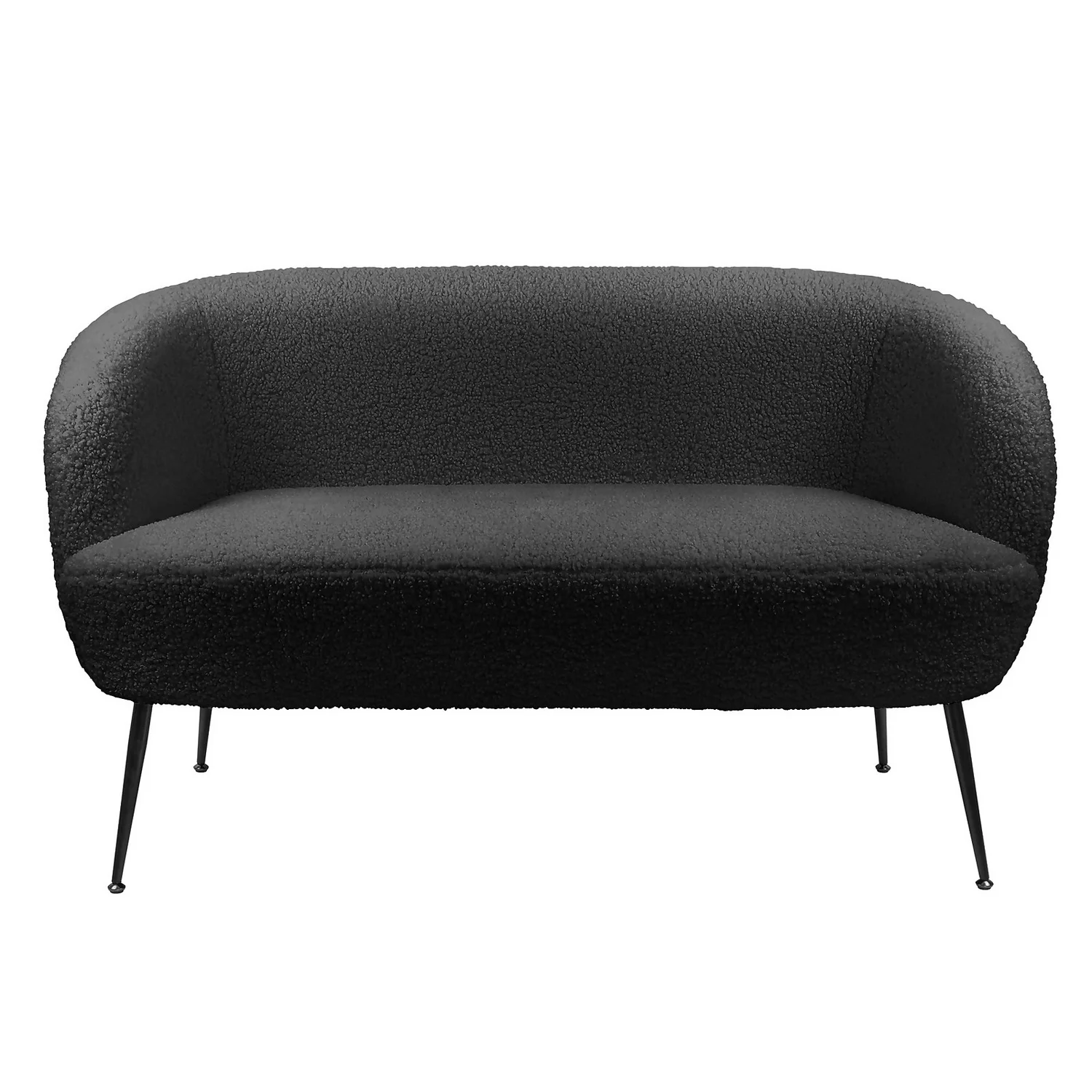 Tori Boucle Tub Sofa - Black 4 Tori Boucle Tub Sofa - Black - Image 2