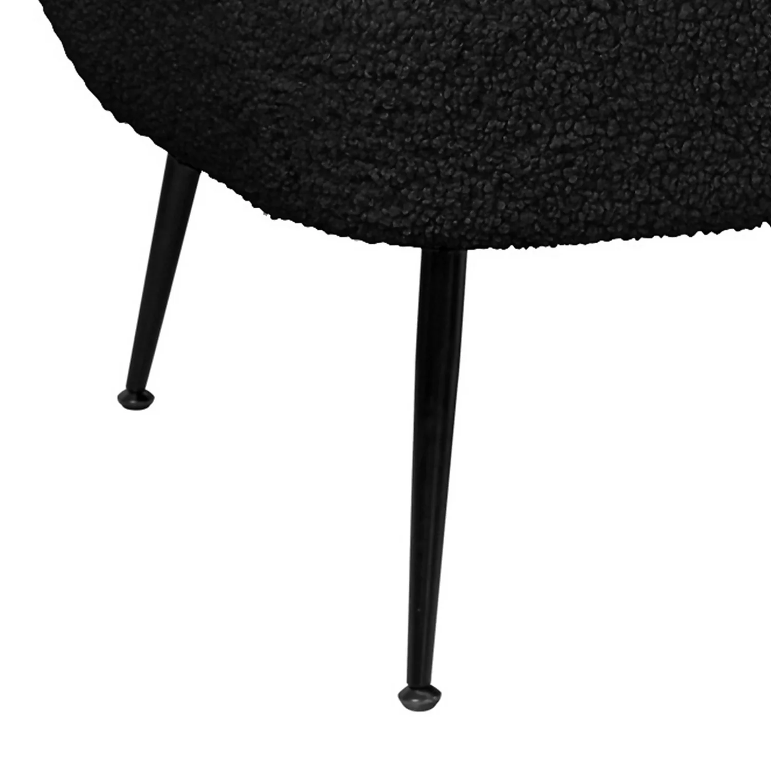 Tori Boucle Tub Sofa - Black 8 Tori Boucle Tub Sofa - Black - Image 6