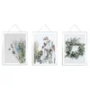 Floral Hanging Prints - Set Of 3 - 40x30cm -Home Furniture 13204999 1064910122809408