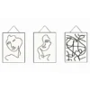 Abstract Hanging Prints - Set Of 3 - 40x30cm 2 Abstract Hanging Prints - Set Of 3 - 40x30cm -Home Furniture 13205004 1894910122722795