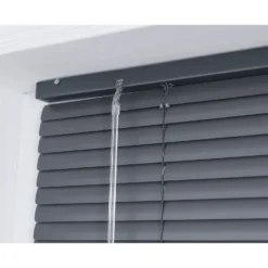 Aluminium Venetian Blind - Charcoal - 60x160cm -Home Furniture 13206078 2074884195740967