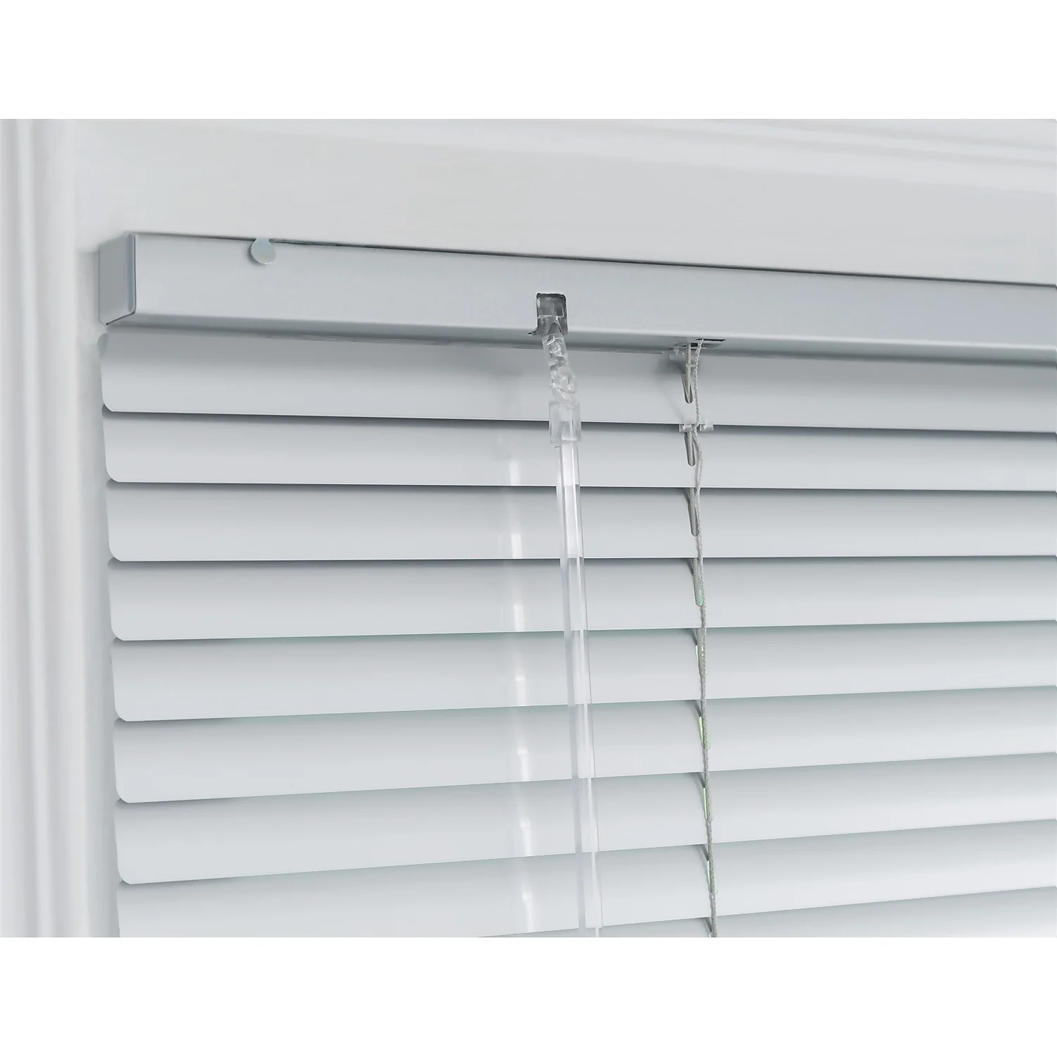 Aluminium Venetian Blind - Silver - 60x160cm 5 Aluminium Venetian Blind - Silver - 60x160cm - Image 3