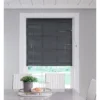 Aluminium Venetian Blind - Charcoal - 180x160cm