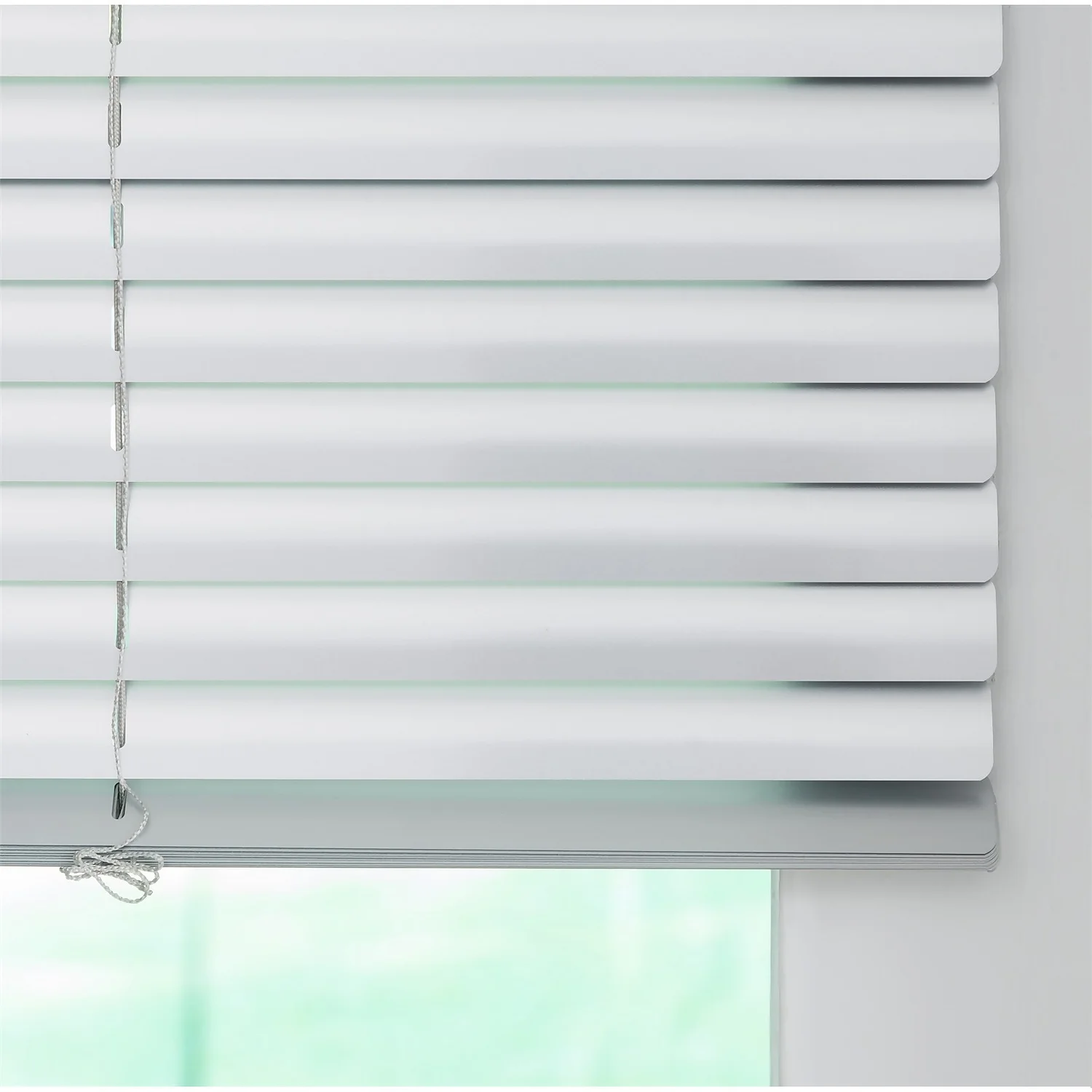 Aluminium Venetian Blind - Silver - 160x160cm 7 Aluminium Venetian Blind - Silver - 160x160cm - Image 5