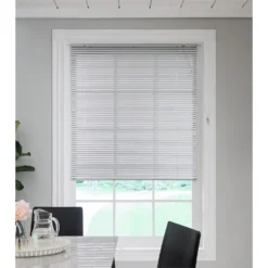 Aluminium Venetian Blind - Silver - 80x160cm