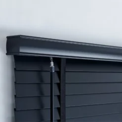 50mm Wood Venetian Blind - Black - 110x160cm -Home Furniture 13206128 2444884215309814