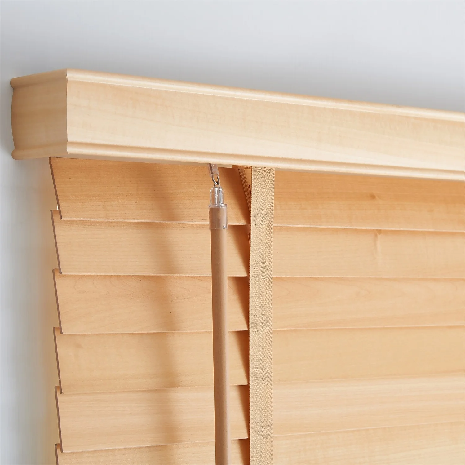 50mm Wood Venetian Blind - Natural - 90x160cm 7 50mm Wood Venetian Blind - Natural - 90x160cm - Image 5