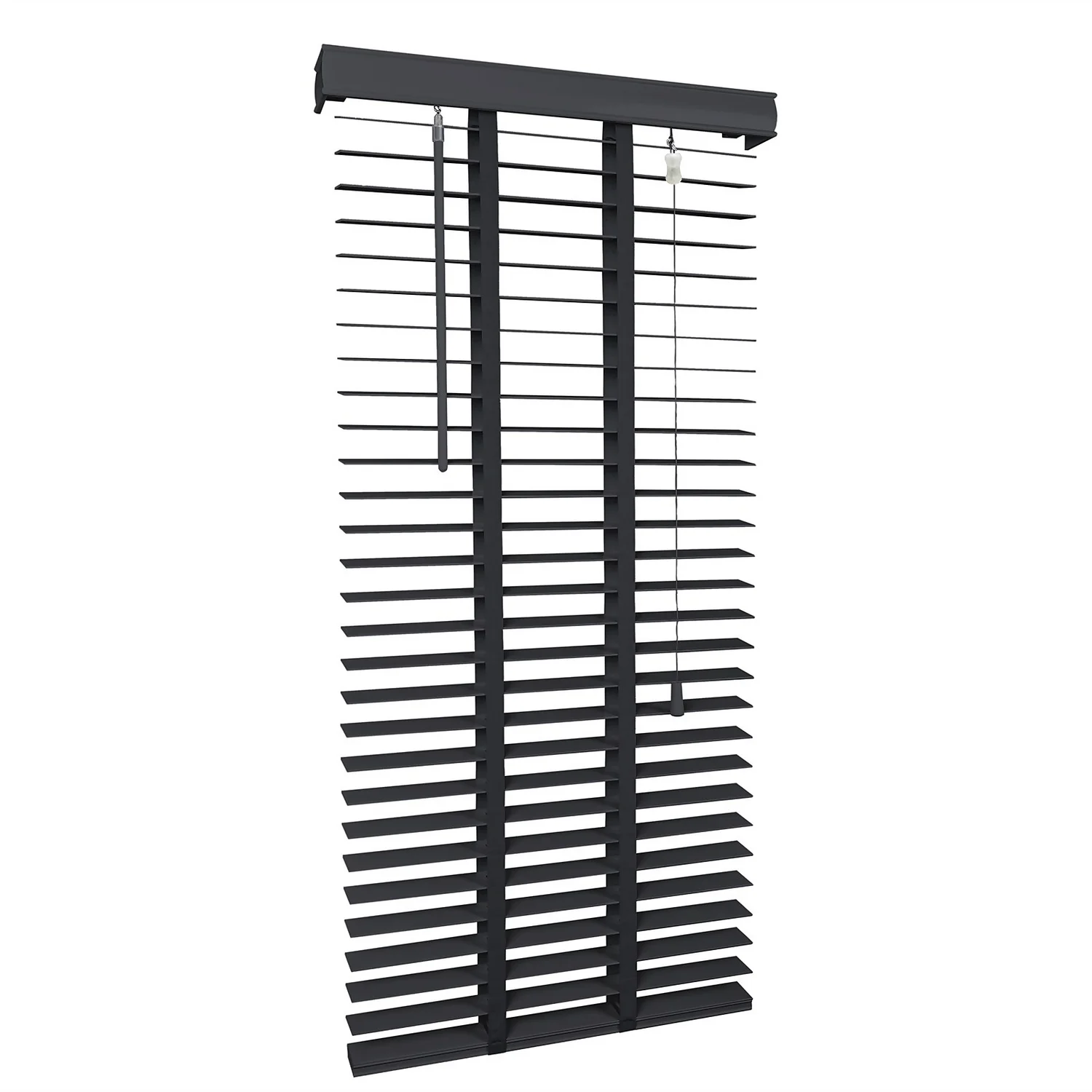 50mm Wood Venetian Blind - Slate - 180x160cm 11 50mm Wood Venetian Blind - Slate - 180x160cm - Image 9